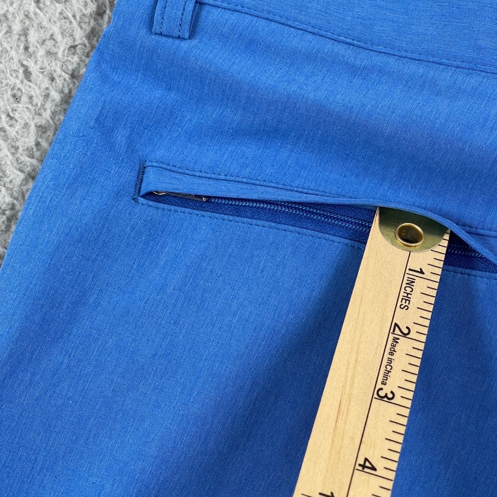Peter Millar Shackleford Shorts Mens 35 Blue Performance Classic Fit MF24EP00 - Picture 10 of 14